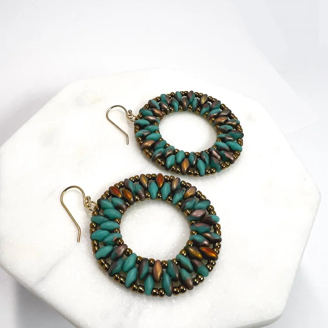 Super hot sale duo earrings