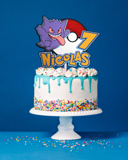 Custom 3D Cake Toppers