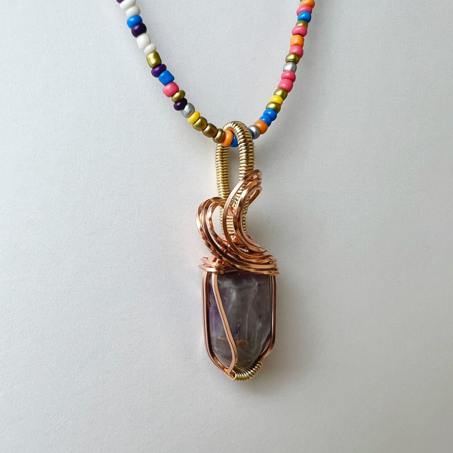 Matisse Pendant (Amethyst) Nixso Boutique