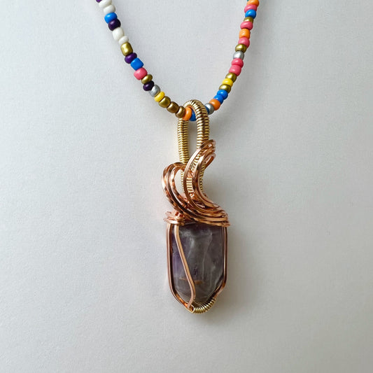 Matisse Pendant (Amethyst) Nixso Boutique