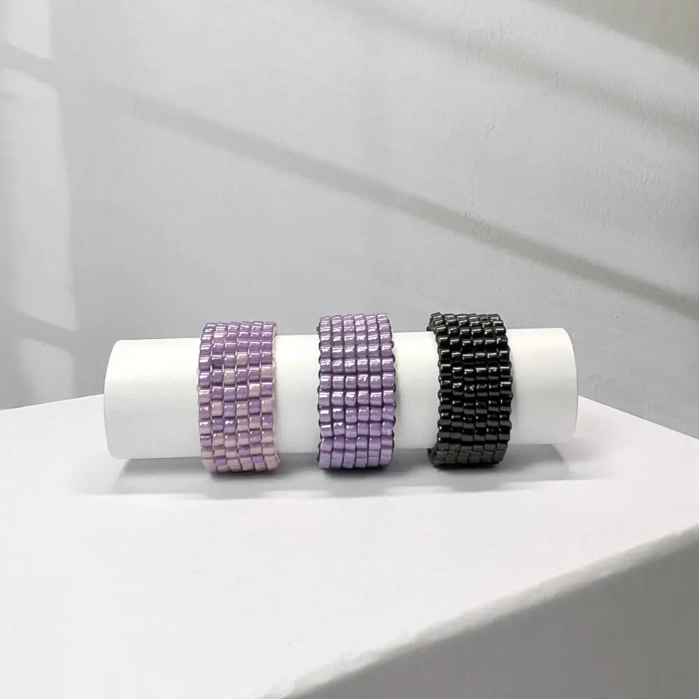 Seed Ring (Purple shades) Nixso Boutique