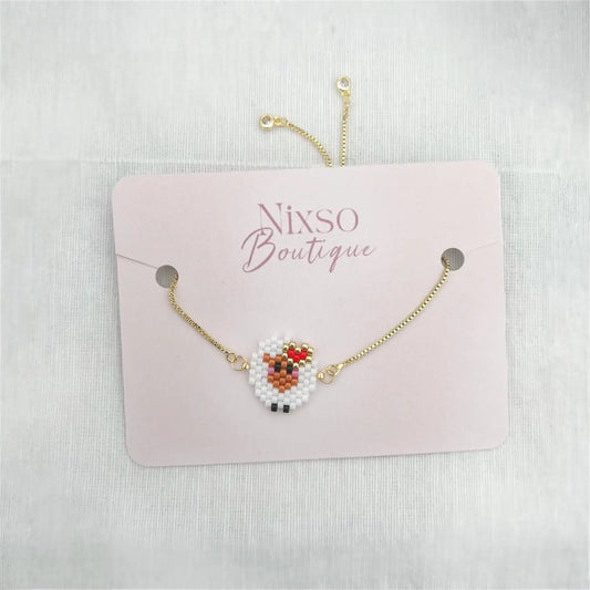 Cute sheep bead bracelet Nixso Boutique