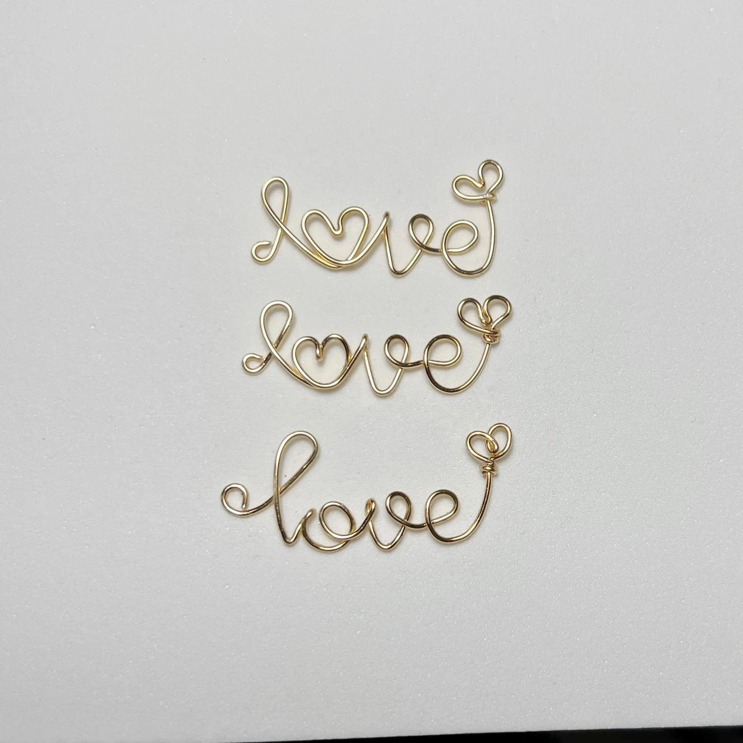 Love Name Pendant and Necklace - 14K Gold Filled Nixso Boutique