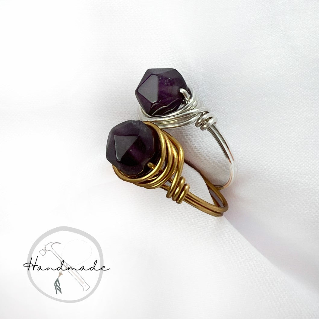 "Amethyst" Ring Nixso Boutique