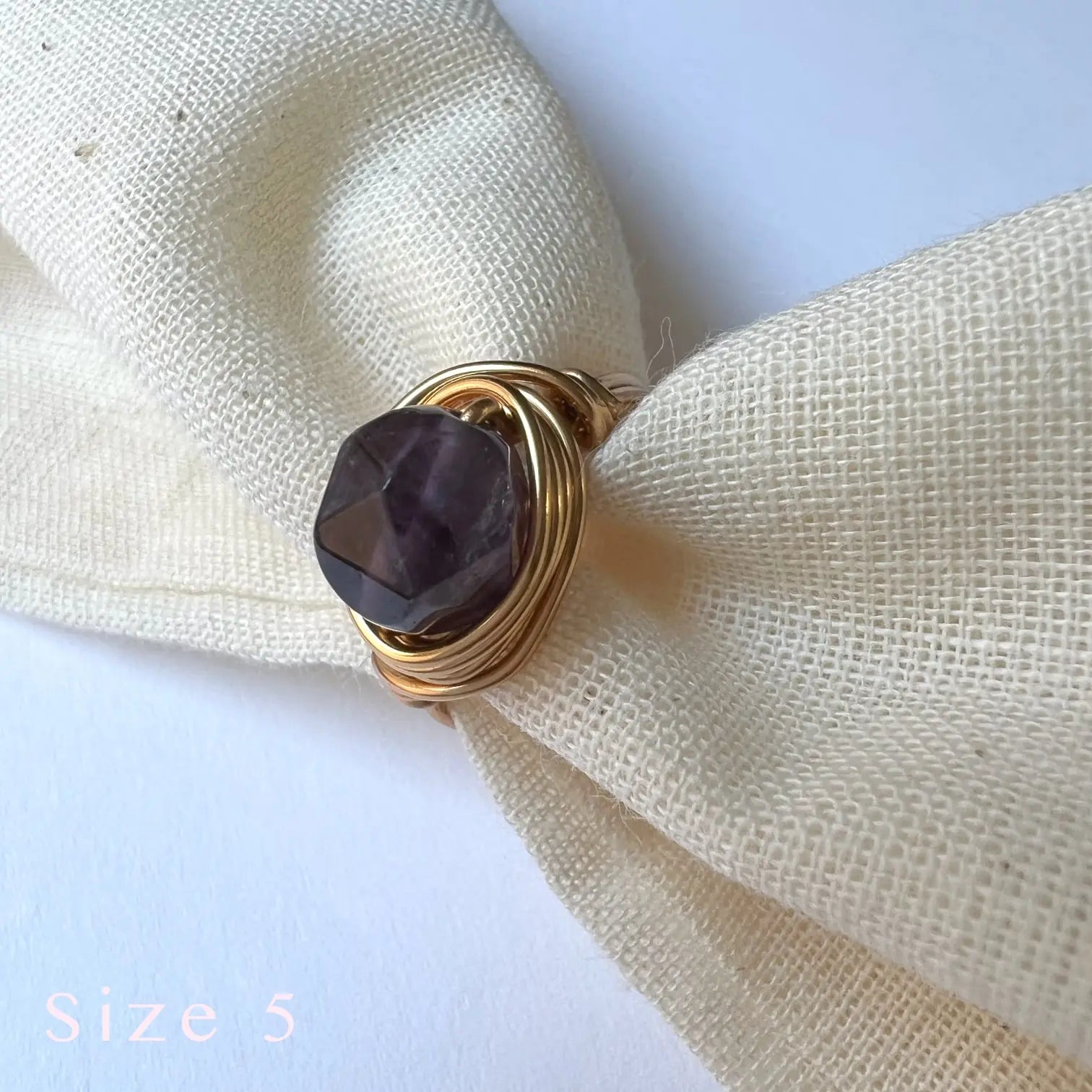 "Amethyst" Ring Nixso Boutique