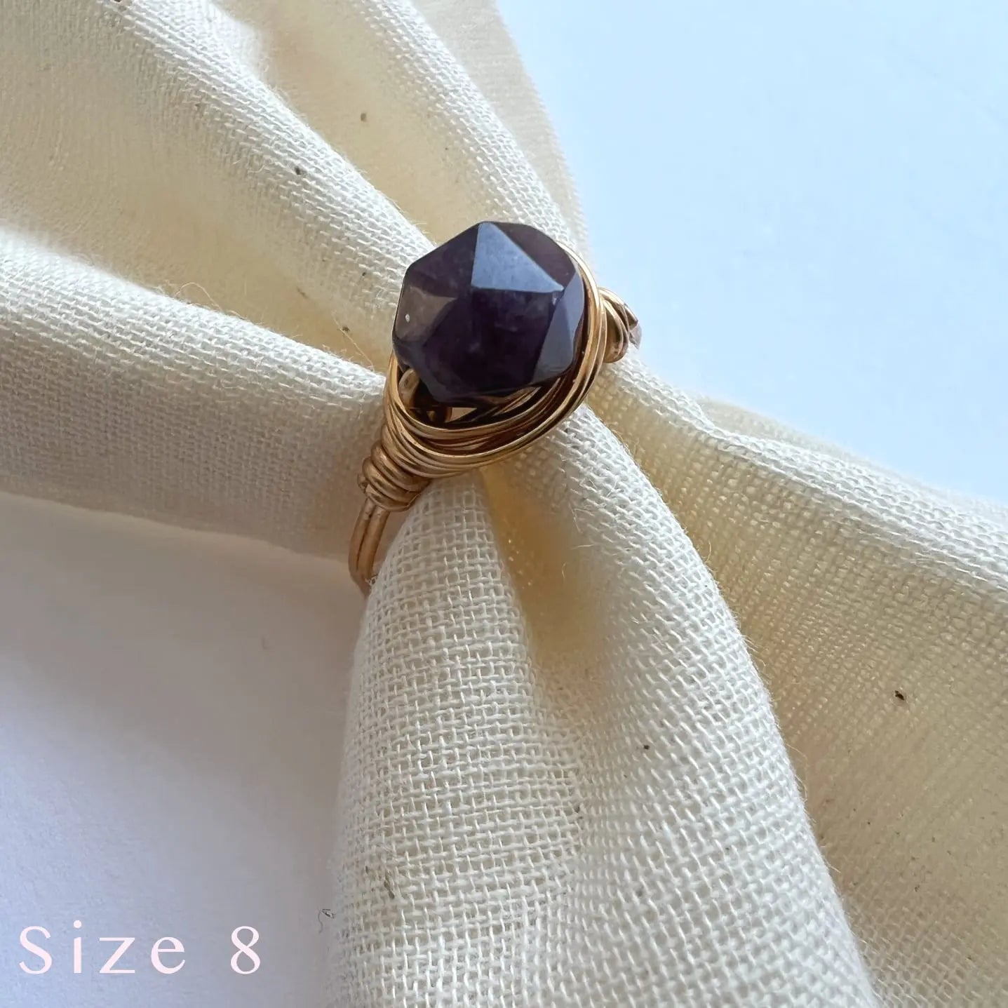 "Amethyst" Ring Nixso Boutique