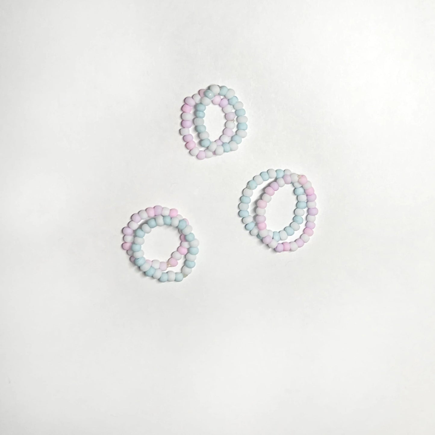 Aquamarine open hoop earrings Nixso Boutique