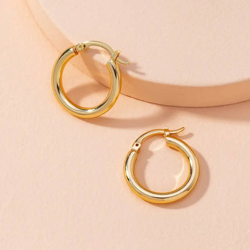 Classic Hoop Earrings Nixso Boutique