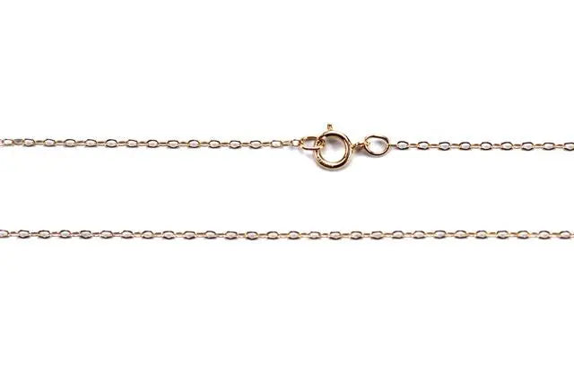 Fine cable Necklace 14K gold Filled Nixso Boutique