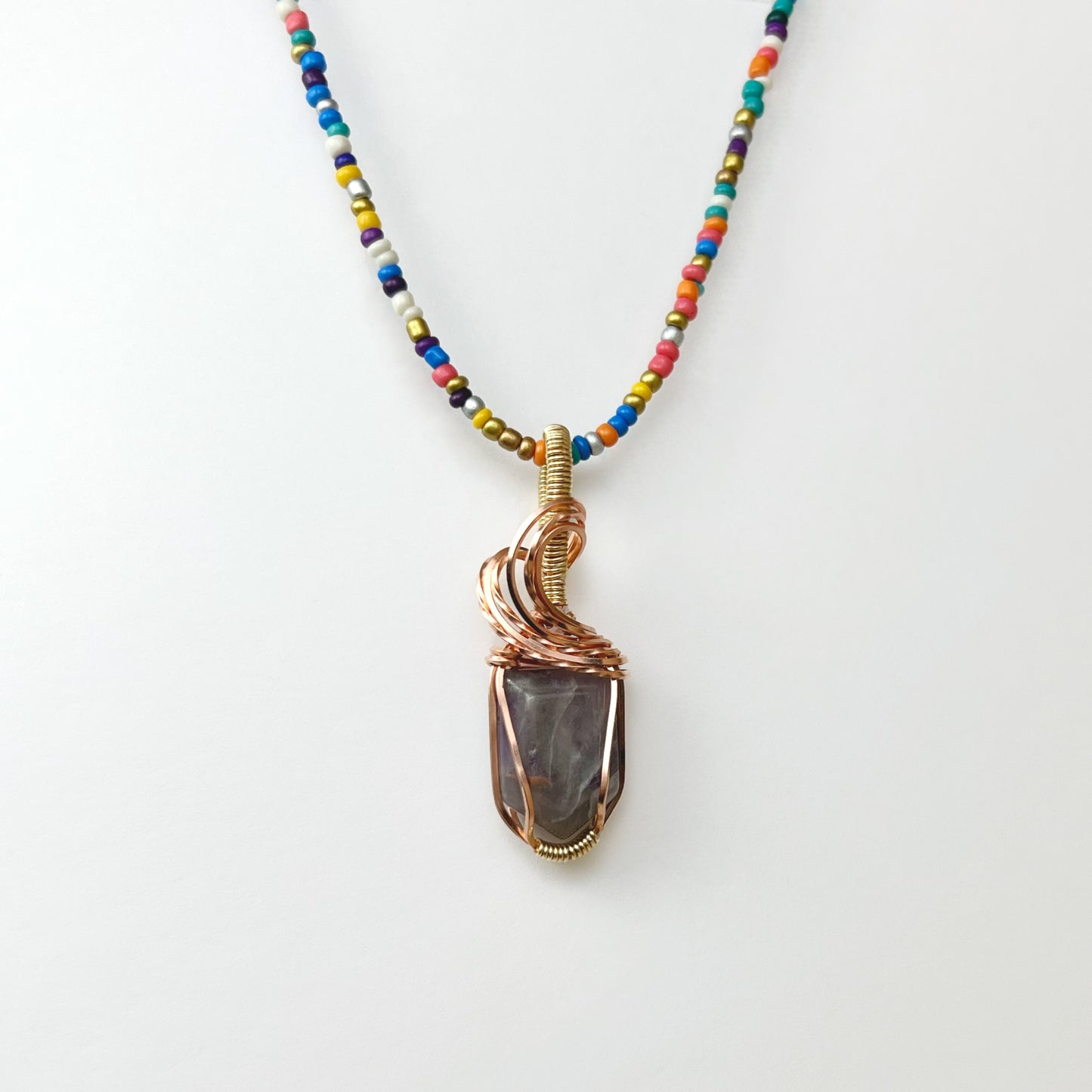 Matisse Pendant (Amethyst) Nixso Boutique