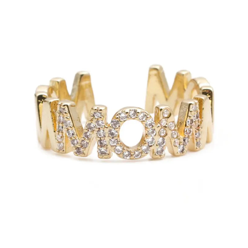 "Mom" ring Nixso Boutique