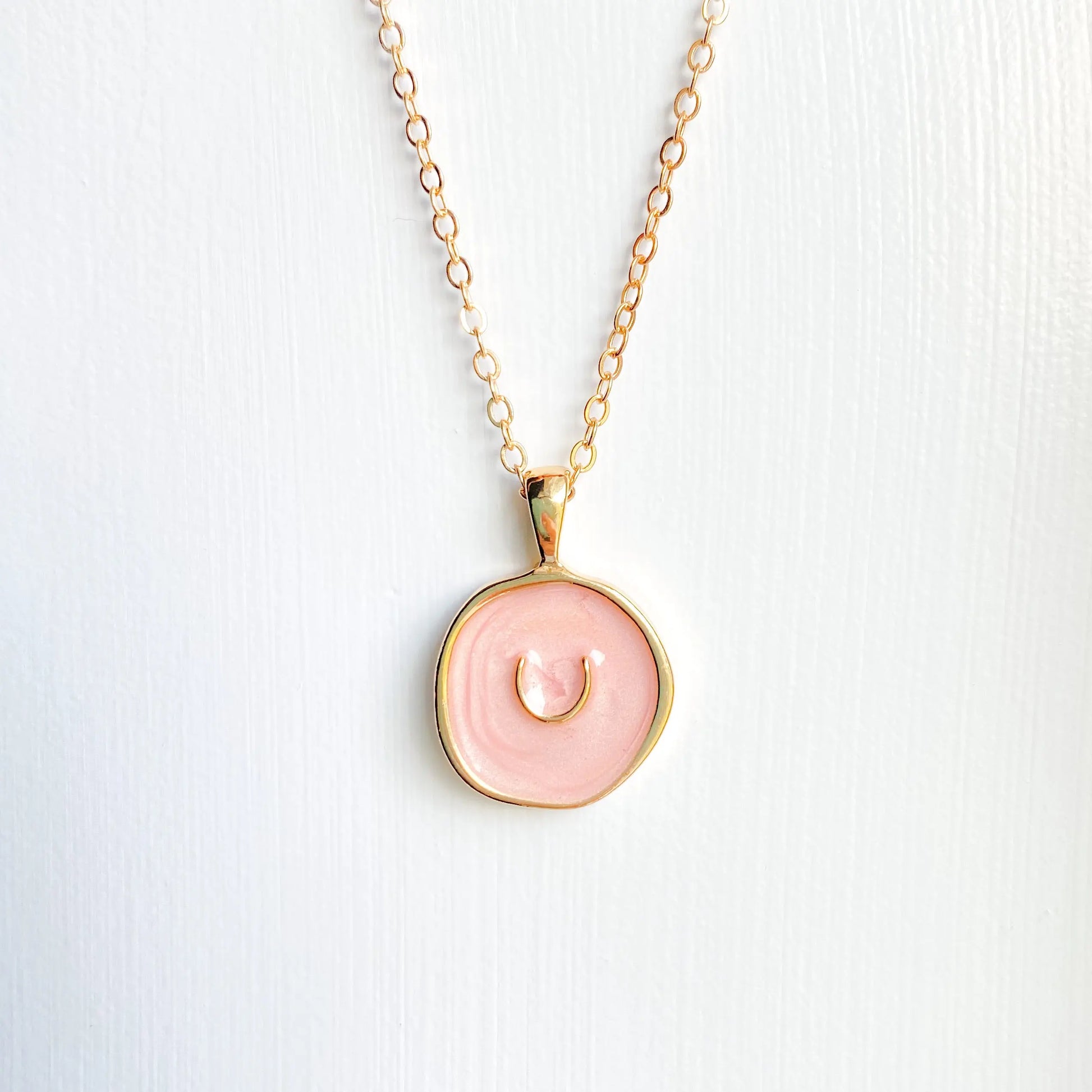 Pink Moon Necklace Nixso Boutique