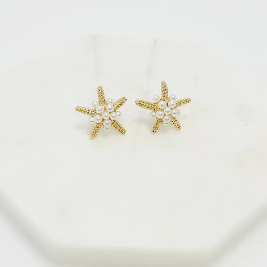 "Sea stars" earrings Nixso Boutique